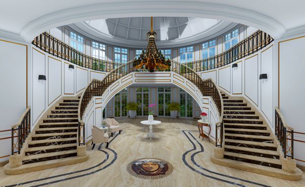 Медуза Мозаика, 130 см Установлена