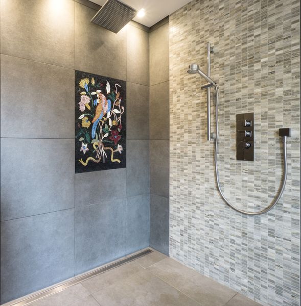 Papagei Mosaik Verlegt