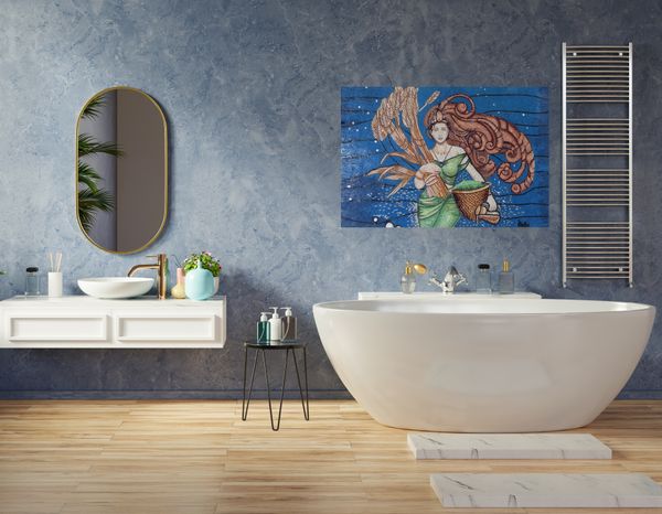 Mosaik Demeter Verlegt