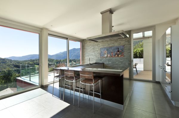 Кофе и вино, мозаика, 60x145 см Установлена