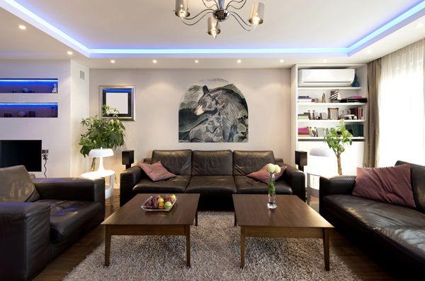 Black Bear with Cub Arched Mosaic Wall Art Installed