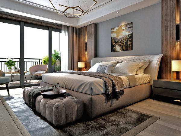 Landschaft Abendsonne Mosaik Verlegt