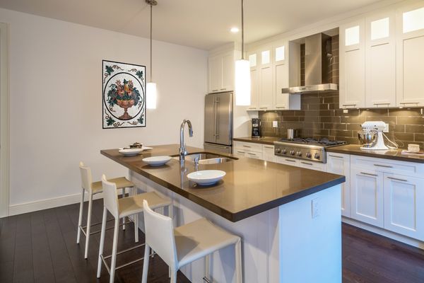 Fruit Bowl Motif Mosaic Installed