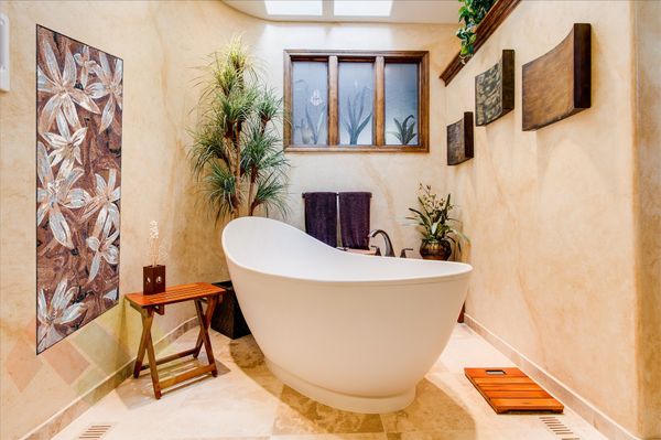 Mosaik Lilien Verlegt