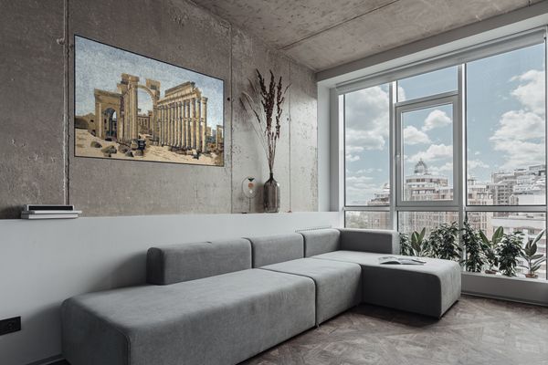 Мозаика, Древний город Установлена