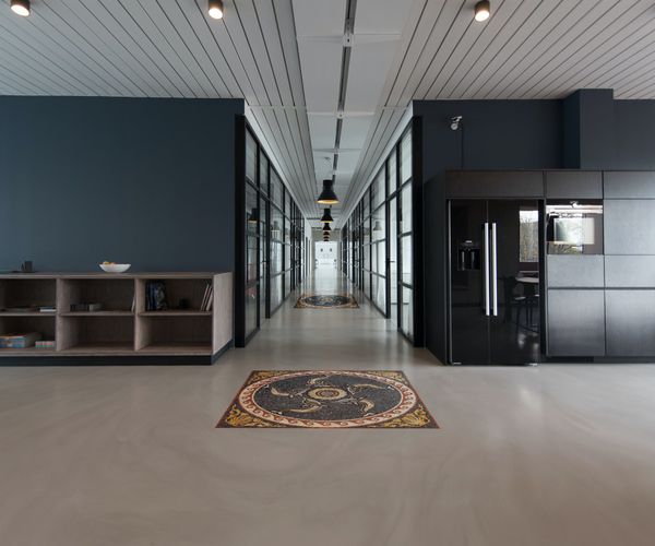 Delfine Medaille Mosaik Verlegt