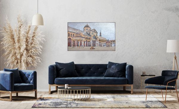 Mosaik Umayyad Moschee Verlegt