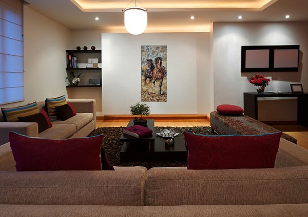 Пара лошадей, мозаика Установлена