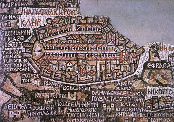 Мадабская карта-мозаика
