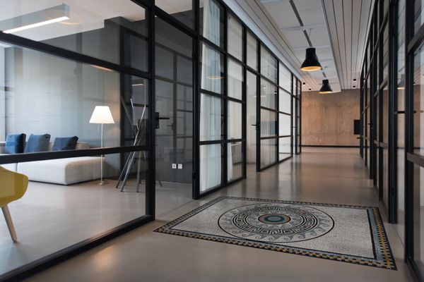 Греческий ковер, мозаика, 100x140 см Установлена