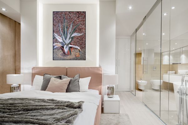 Kaktus Mosaik Verlegt