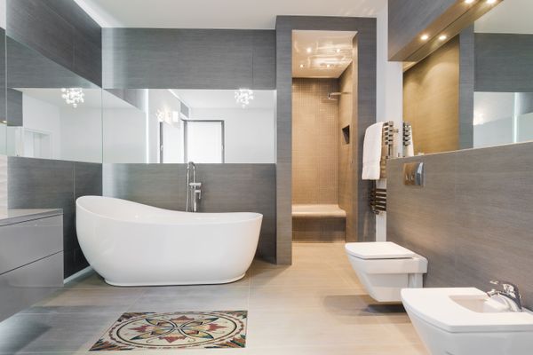 Whimsical Multicolored Leaf Mosaic Installed